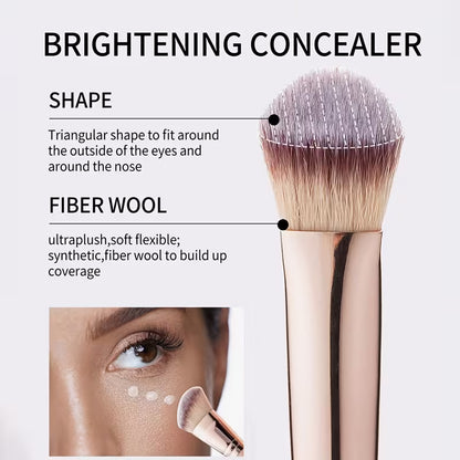 Velure Luxe 5pcs Dual-Ended Makeup Brush Set – Premium Face & Eye Brushes