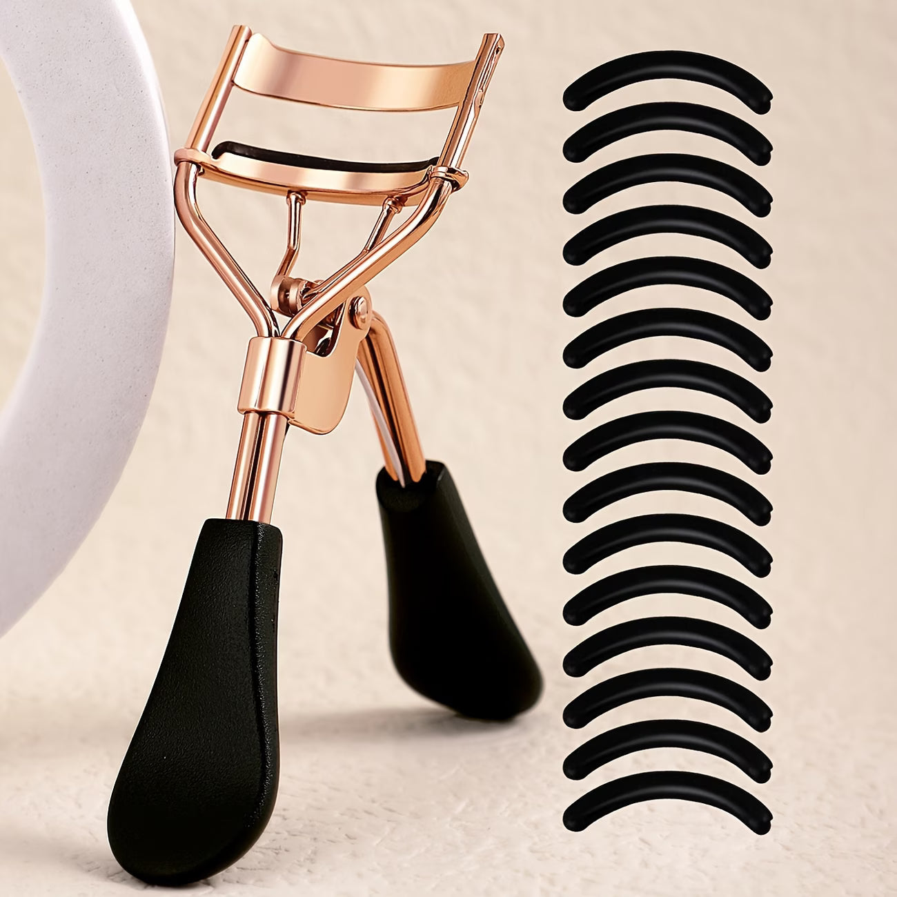 Professional Eyelash Curler & Replacement Pads Set